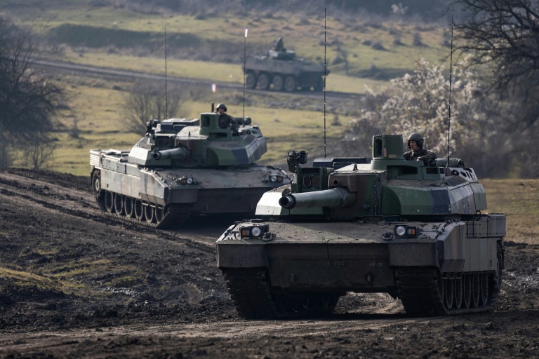 French Tanks Join NATO Defensive Line In Romania | IBTimes