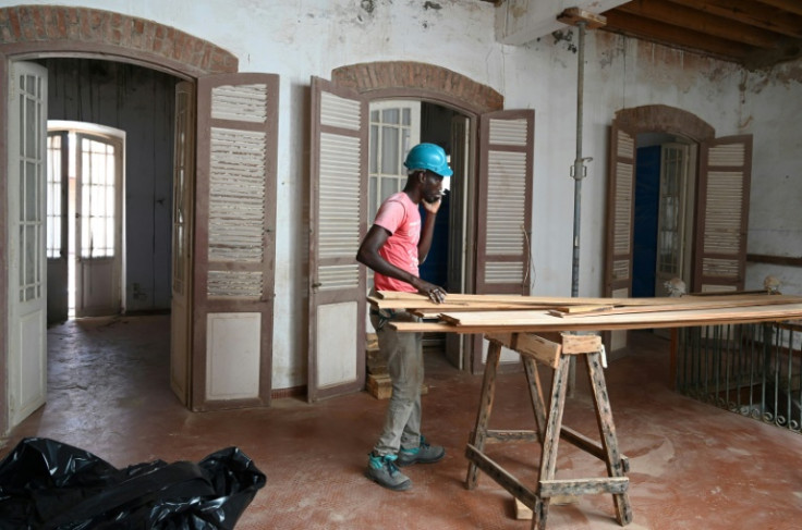 A long period of decline has left Saint-Louis' historic architecture and in a state of disrepair