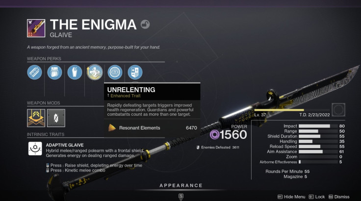 Destiny 2 Enigma 