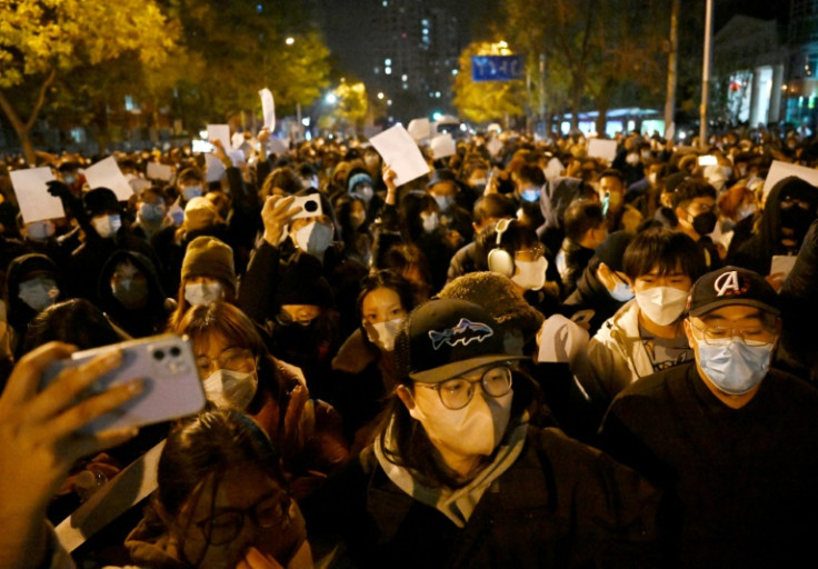 Protests against China's zero-Covid policy erupted in cities across the country at the end of November