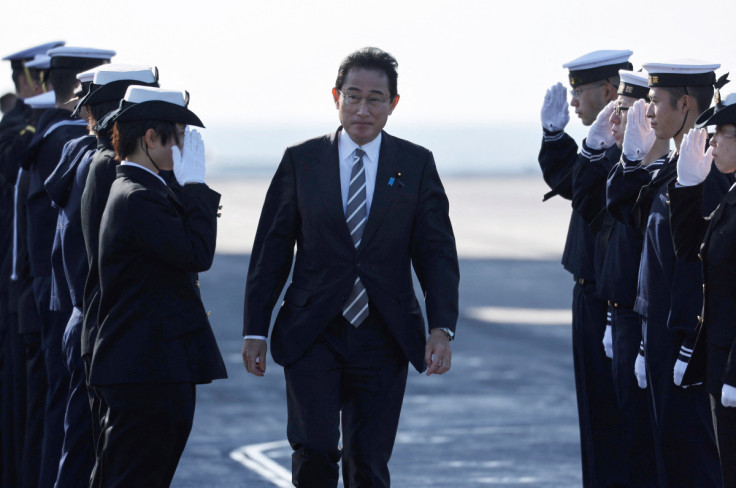 Japan's Maritime Self-Defense Force’s International Fleet Review at Sagami Bay