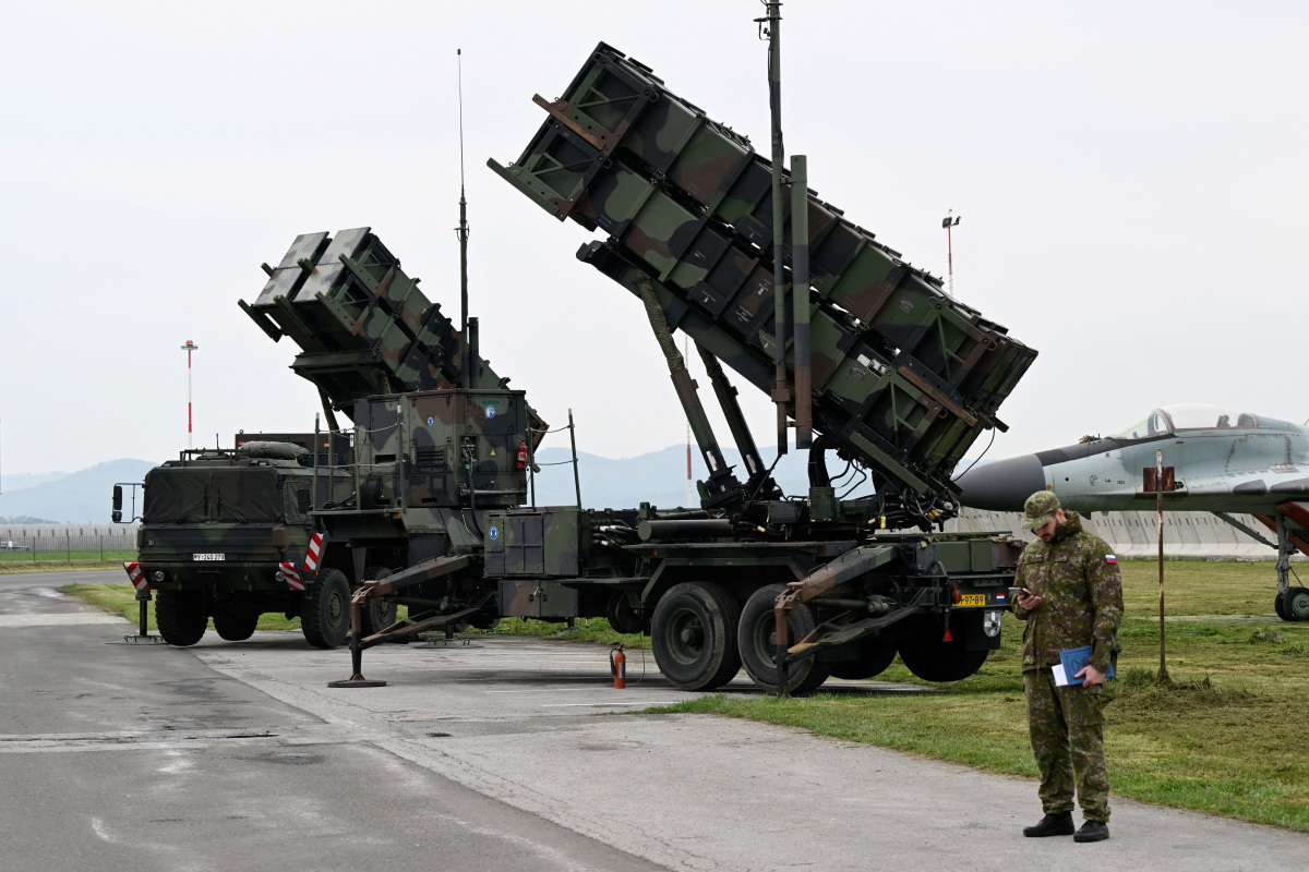 Patriot Missile Defense System Range