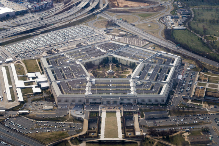 Aerial view of the Pentagon is seen in Washington