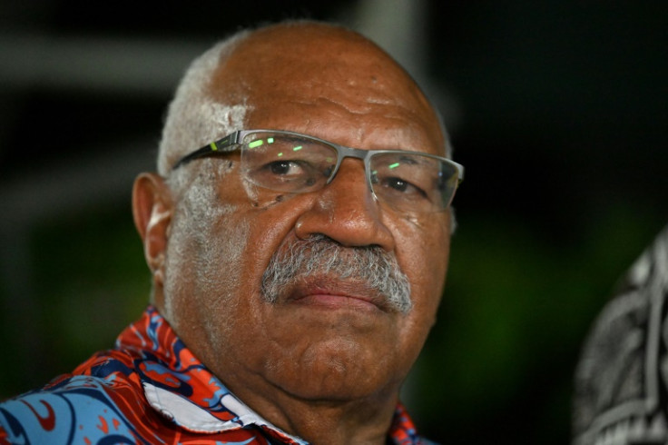 Former Fiji prime minister Sitiveni Rabuka was questioned by police on Friday