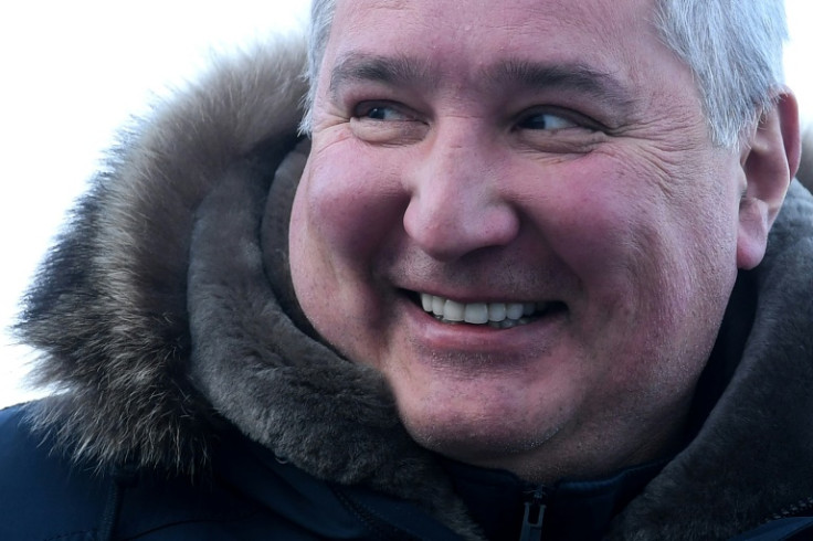 Wounded: Former space agency chief and Putin supporter Dmitry Rogozin