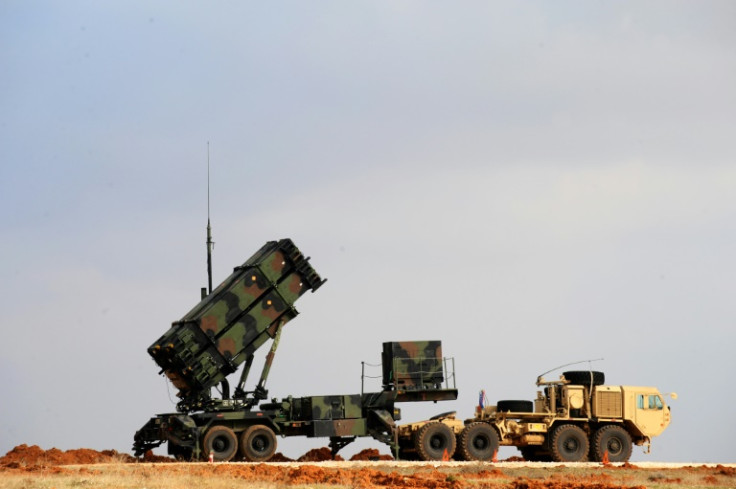 A Patriot missile launcher system seen at a military base in Turkey. Washington has promised to provide the Patriot to Ukraine
