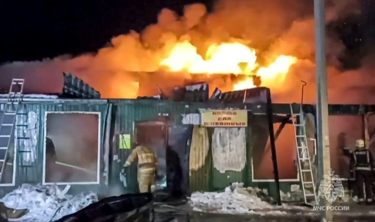 Twenty-two people were killed by the fire in the nursing home in Russia