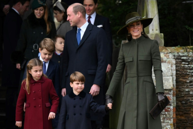 Charles and Queen Consort Camilla, 75, were joined by Prince William and wife Kate