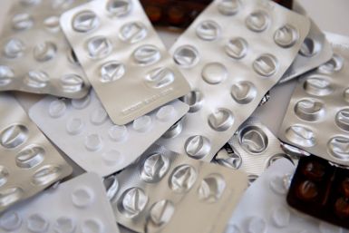 Used blister packets that contained medicines, tablets and pills are seen, in this picture illustration