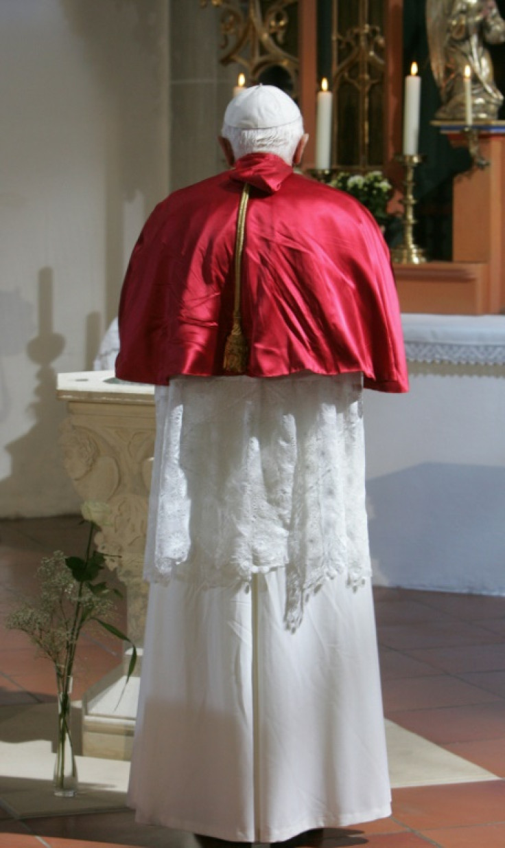When he visited his hometown of Marktl in 2006, he visited the baptismal font where he himself had been baptized