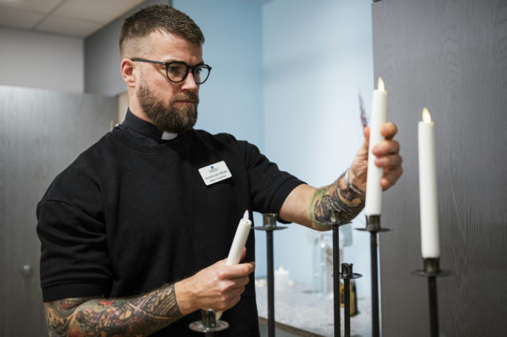 Swedish Lutheran Church priest Oskar Arngarden has thousands of followers on Instagram