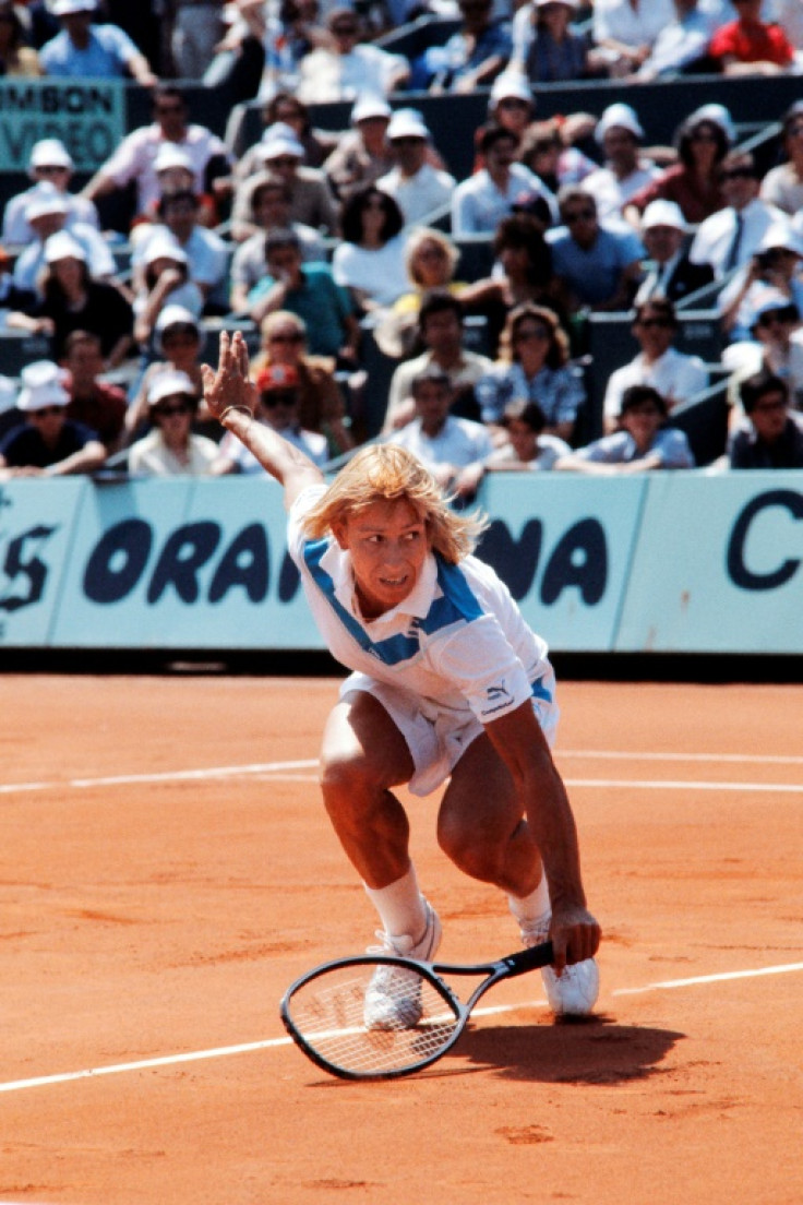 Martina Navratilova won the third of her seven French Open titles in 1984 when she beat her great rival Chris Evert in the final