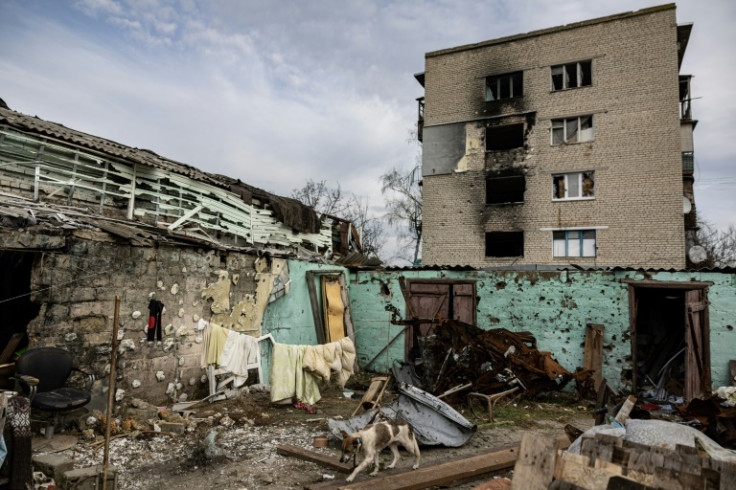 Many parts of Ukraine have been devastated since Russia sent troops in on February 24, 2022.