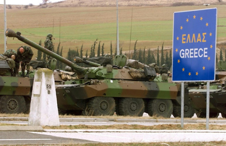 French-made AMX 10 RCs are six-wheeled light tanks originally designed for reconnaissance missions.