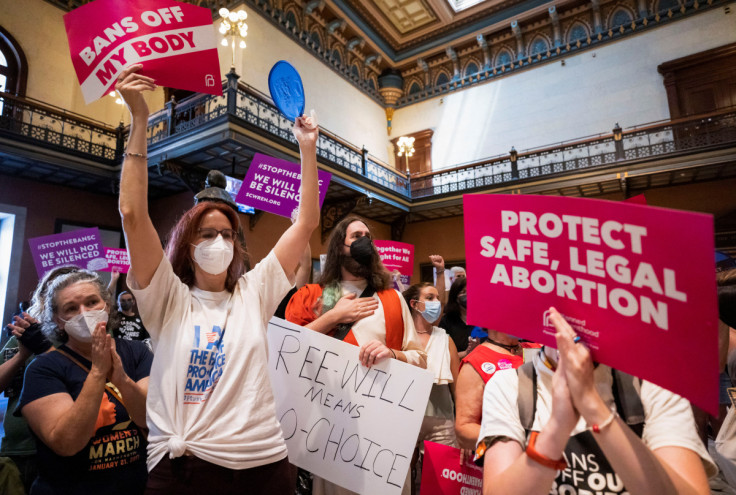 South Carolina House members debate a new near-total ban on abortion in Columbia, South Carolina