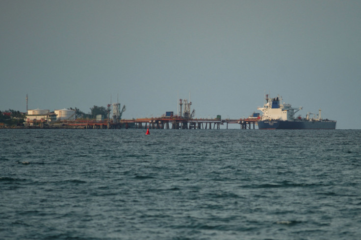 Tanker carrying barrels of Russian fuel oil delivers its cargo in Matanzas
