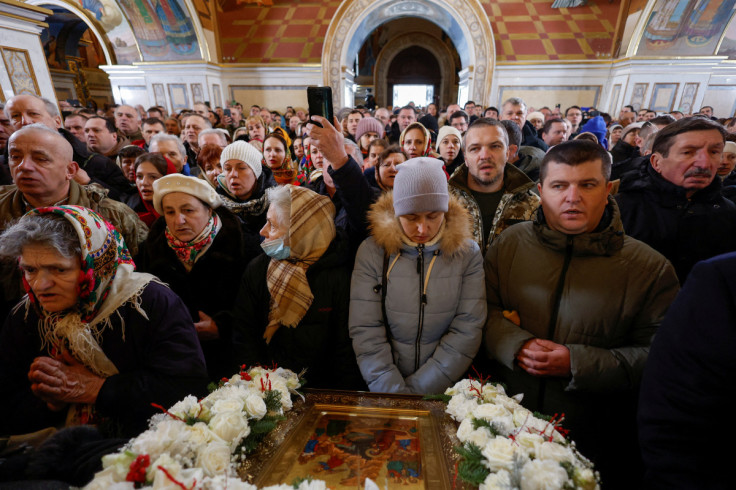 Orhodox Christmas celebration in Kyiv
