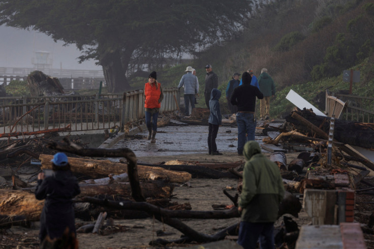 Rainstorms slam northern California