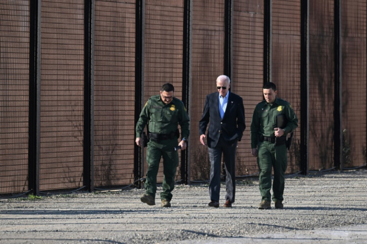 US President Joe Biden made his first trip to the Mexico border since taking office