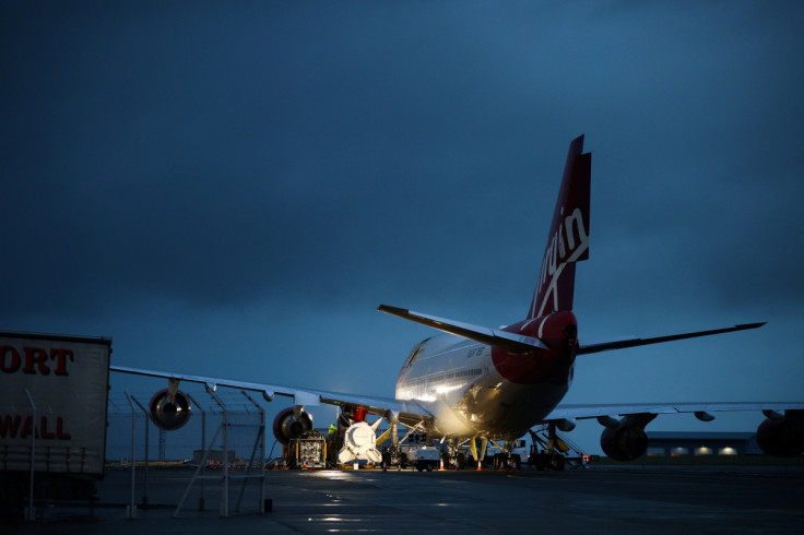 UK's First launch of Virgin Orbit's LauncherOne rocket in Newquay