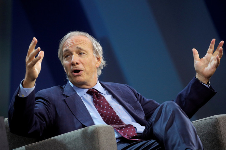 Dalio, co-chairman and co-chief investment officer of hedge fund Bridgewater, speaks in New York