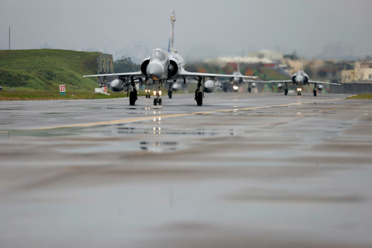 Taiwan's Air Force's Mirage 2000-5 aircraft is seen in Hsinchu