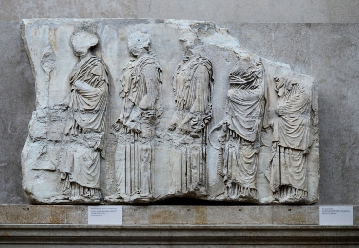 The Parthenon Marbles are displayed at the British Museum in London