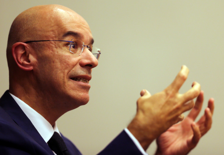Santander Brasil SA's chief executive officer, Sergio Rial speaks during an interview with Reuters in Sao Paulo