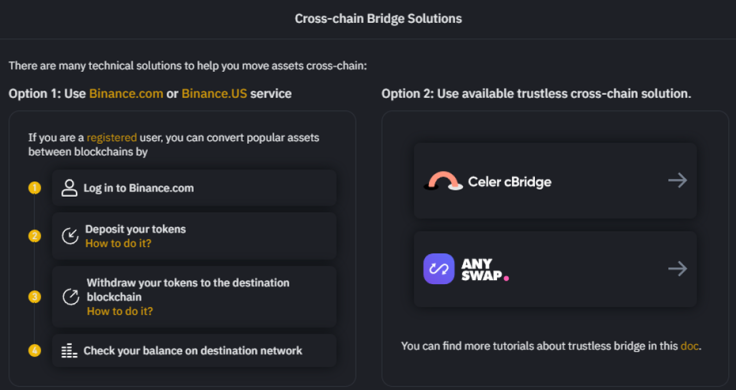 Binance Bridge