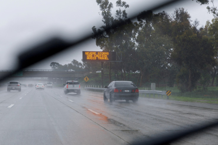 Drivers warned of sever storms along California freeway
