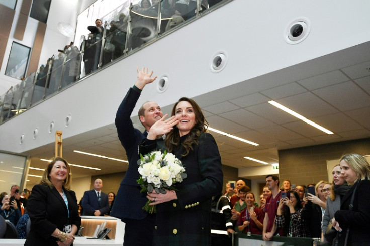 Harry's brother William and his wife Catherine visited a hospital in northwest England