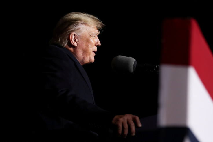 Former U.S. President Trump holds rally in Georgia
