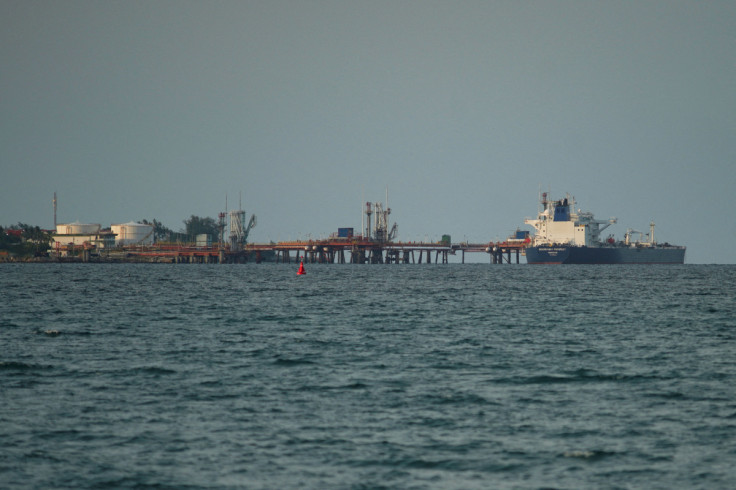 Tanker carrying barrels of Russian fuel oil delivers its cargo in Matanzas