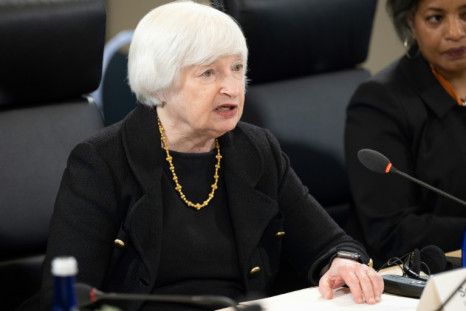 Treasury Secretary Janet Yellen has warned that the United States is projected to reach its legal borrowing limit -- set at $31.4 trillion -- as soon as January 19, 2023