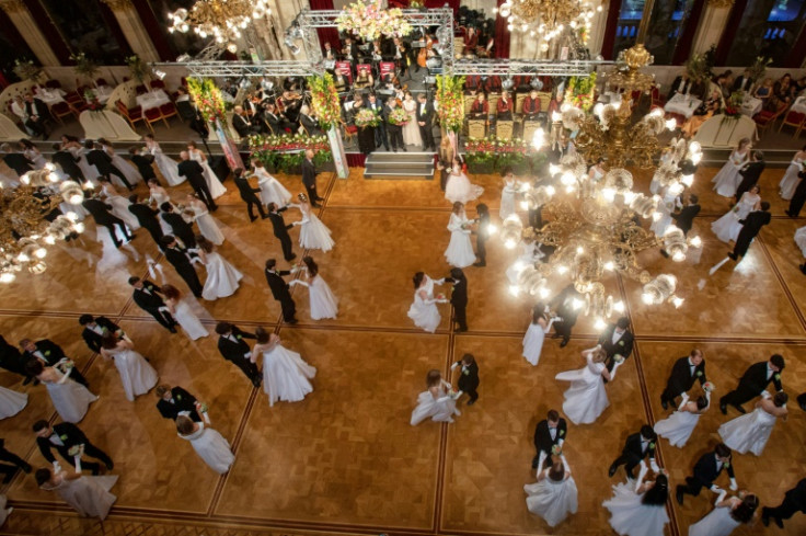 Vienna's winter ball season is back in full swing after Covid restrictions wiped it out for two years in a row