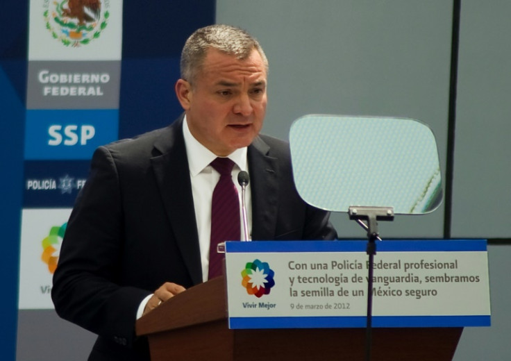 Former public security minister Genaro Garcia Luna oversaw Mexico's war on drug trafficking under ex-president Felipe Calderon