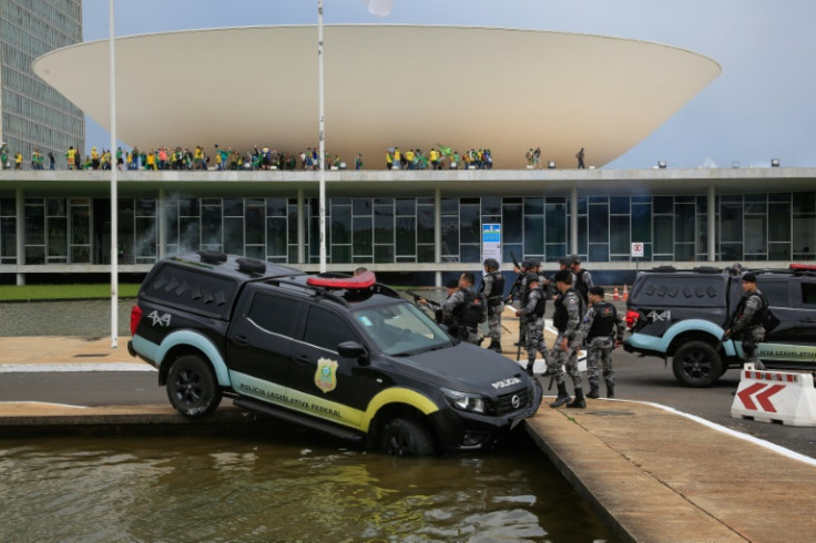 The rioters caused untold damage to cultural heritage in Brasilia