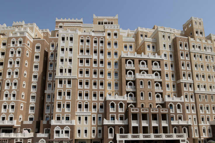 A general view of residential properties at the Balqis Residence on the Palm Jumeirah in Dubai