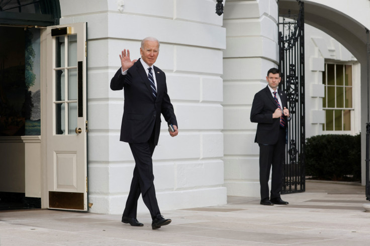 U.S. President Biden departs the White House for travel to Delaware from the White House in Washington