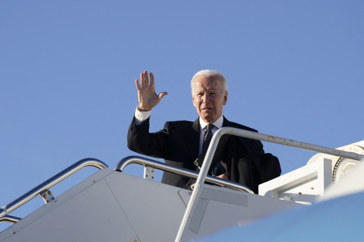 U.S. President Joe Biden departs for Atlanta, from New Castle