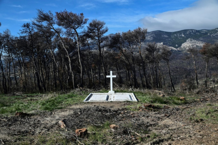 Constantine's body was laid to rest in the royal tombs in Tatoi