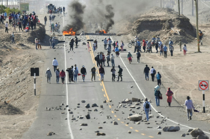 Protests against Peru's embattled President Dina Boluarte -- and the military or police operations against them -- have left at least 42 people dead