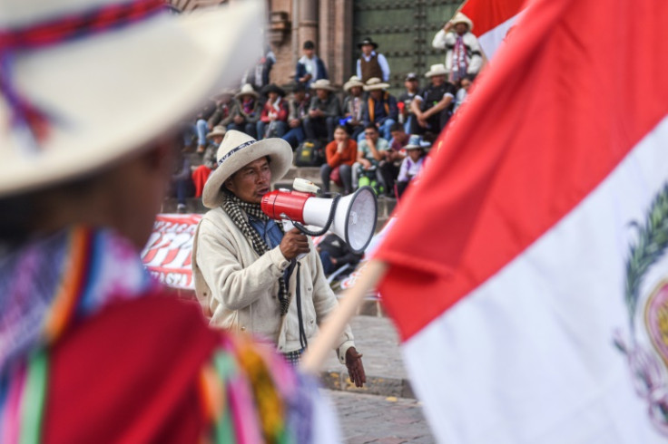 Demonstrations in Cusco marked the latest anit-government action across Peru, where protesters and security forces have clashed for weeks