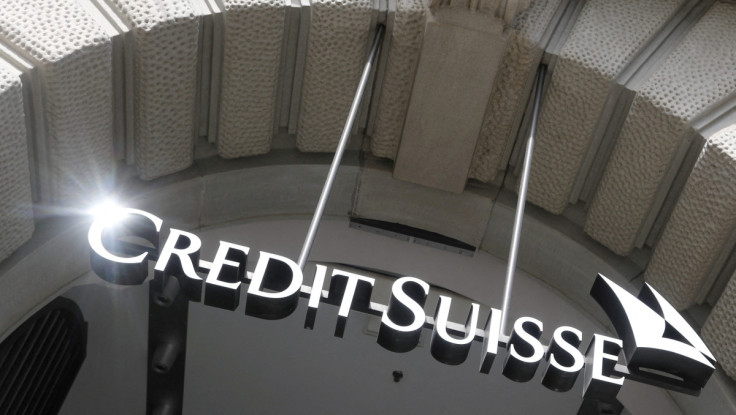 Logo of Swiss bank Credit Suisse is seen in Zurich, Switzerland