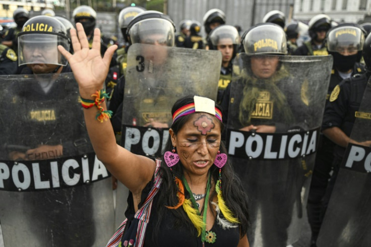 Many Indigenous Peruvians are taking part in the anti-government protests that have rocked the South American nation
