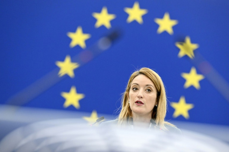 The European Parliament chief's long list of gifts included a dried sausage, champagne and a blue statuette of a sheep