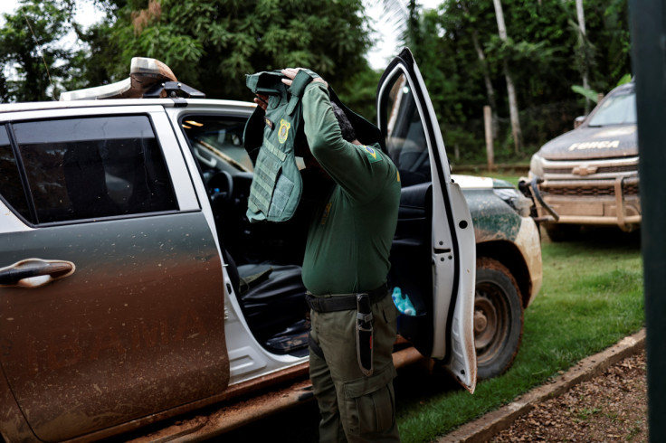 Operation to combat of deforestation, in Uruara