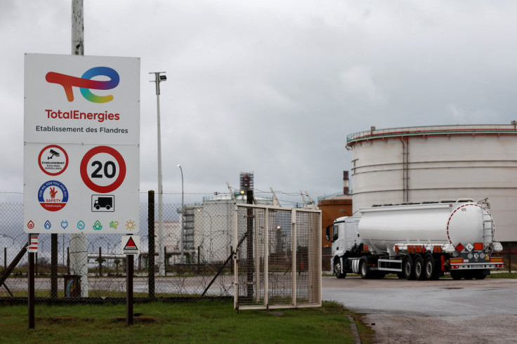 TotalEnergies fuel depot in Mardyck