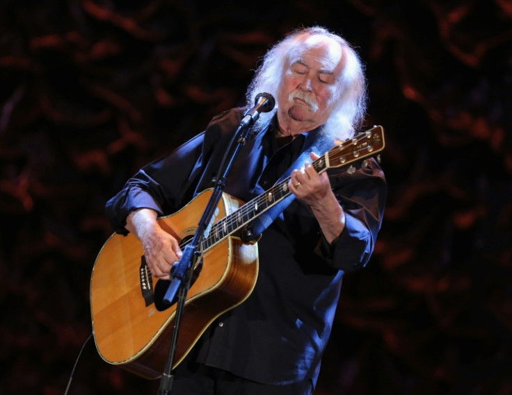 David Crosby performs onstage during the International Myeloma Foundation's 7th Annual Comedy Celebration Benefiting The Peter Boyle Research Fund hosted by Ray Romano at The Wilshire Ebell Theatre on November 9, 2013 in Los Angeles, California