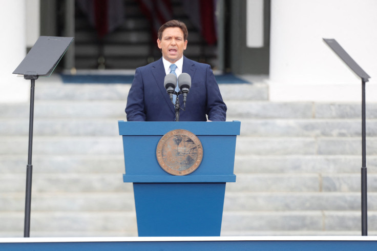 Florida's Governor Ron DeSantis takes the oath of office for second term in Tallahassee